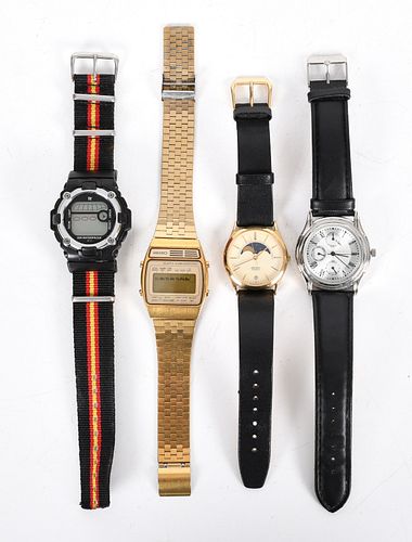 Four Estate Quartz Watches Including Seiko