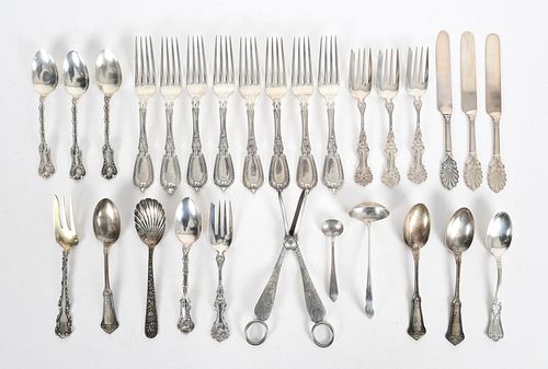 Assorted American Sterling Silver Flatware