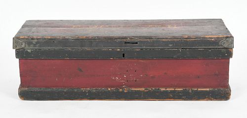 American Paint Decorated Box, F. HOFFMANN