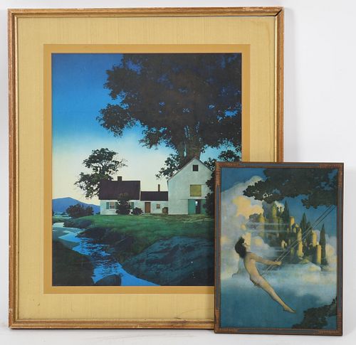 Two Prints by Maxfield Parrish
