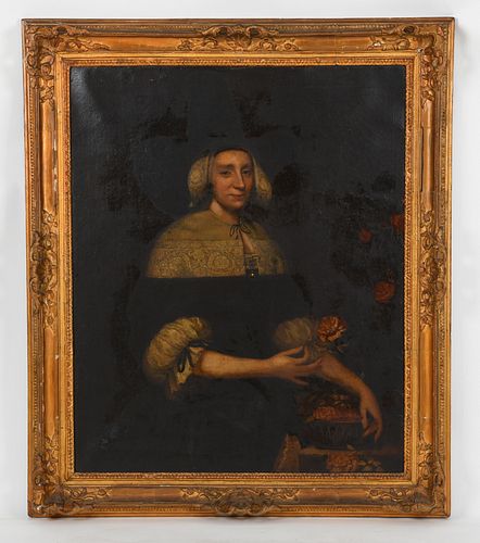 Dutch School, (17th Century) Portrait of a Woman