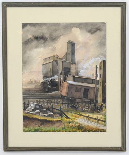 William Sharp (1900 - 1961) Watercolor