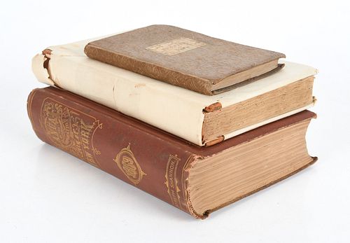 Three 19th Century Books, New York Interest