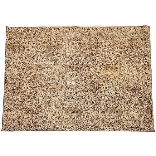 Stark (attrib) room-size leopard print carpet