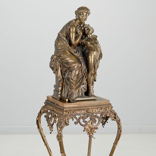 Auguste Moreau (after), bronze sculpture