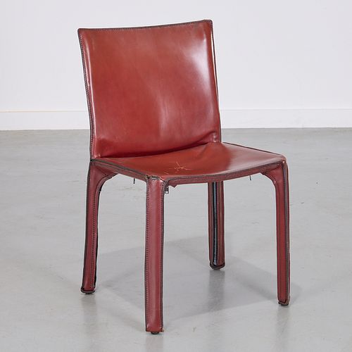 Mario Bellini leather "Cab" chair