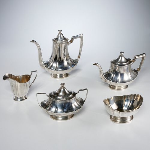 Wallace sterling silver tea set