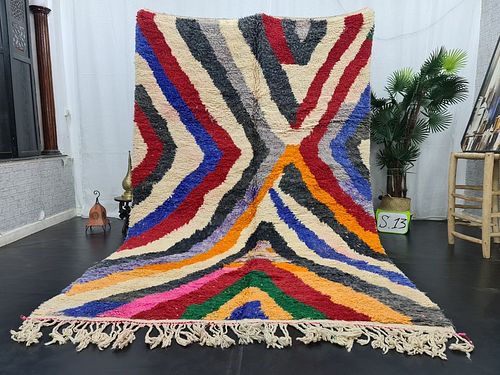 Beautiful Authentic Colorful Rug