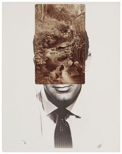 John Stezaker, (b. 1949), "Mask CXLVI," 2009, Photomontage, Image/Sheet:10.125" H x 8" W