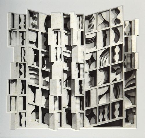 Louise Nevelson "Homage to the Baroque" Lithograph