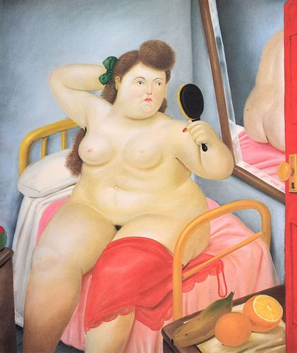 Fernando Botero "La Toilette" Lithograph, Signed Edition