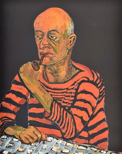 Alice Neel "John Rothschild" Lithograph, Signed Edition