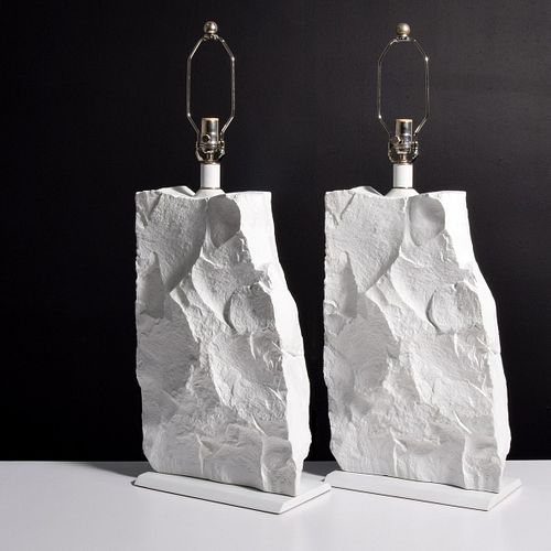 Pair of Large Table Lamps, Manner of Sirmos