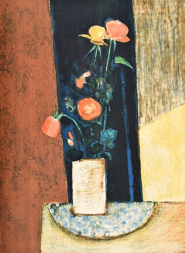 Rene Genis Floral Still Life Print, Signed Edition