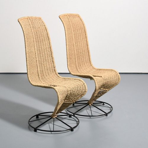 Pair of Marzio Cecchi "S" Chairs