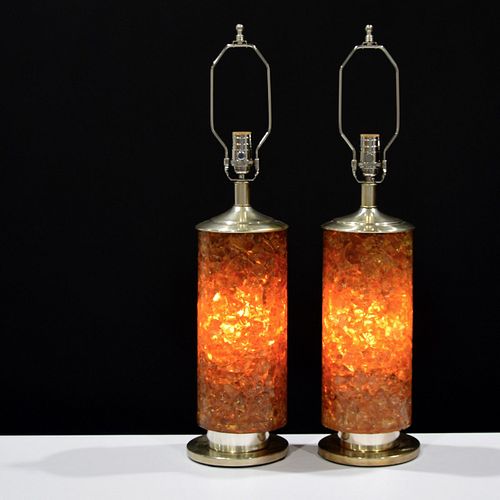 Pair of Lamps, Manner of Pierre Giraudon