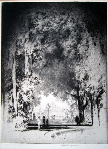 Joseph Pennell Etching