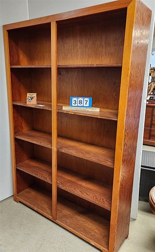 PLYWOOD CABINET 6'H X 4'W X 12-1/2"D