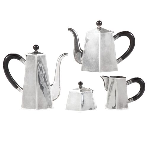 Brazilian Art Moderne Tea and Coffee Service