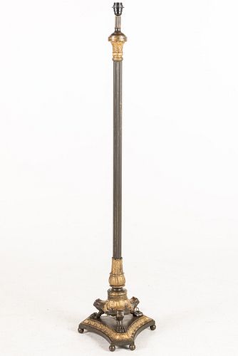 Regency Style Bronze Standing lamp