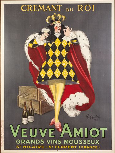 Leonetto Cappiello (1875-1942), Veuve Amiot, Poster
