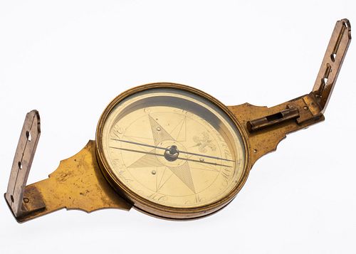 Fellows, Read & Olcott Brass Surveyors Compass