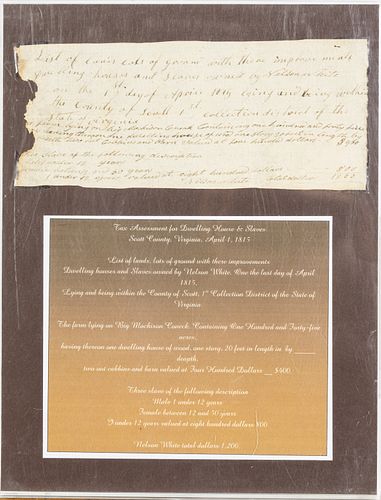 2 Civil War Related Documents