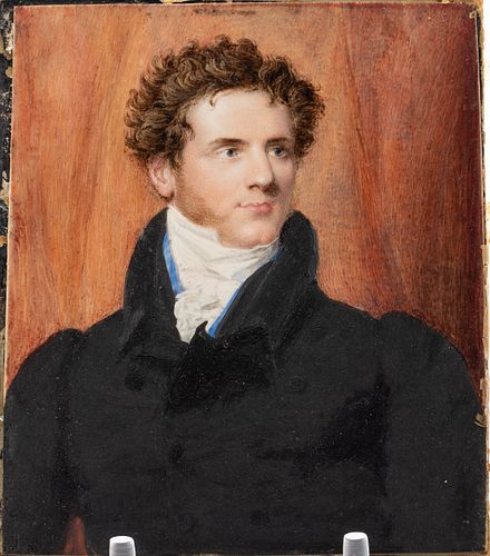 Austrian School, Portrait of Young Man, Early 19th C