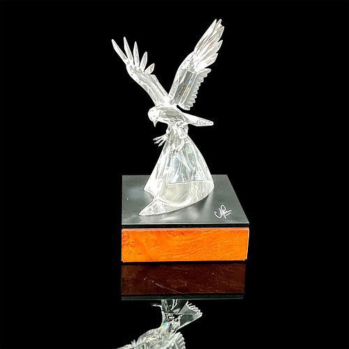 Swarovski Crystal Figurine, Eagle Signed