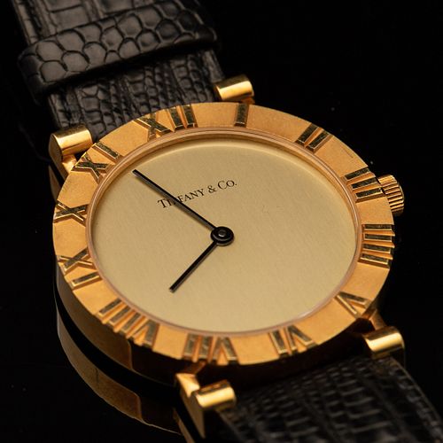 Tiffany 18K Gold Atlas Men's Watch