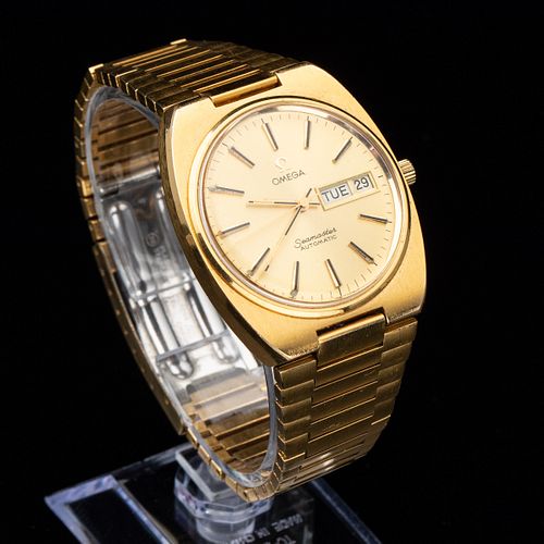 Omega Seamaster Gold Plated Watch