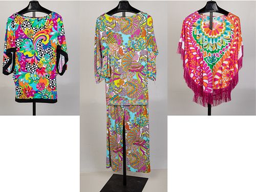 2 Trina Turk Tops and a Pant Suit
