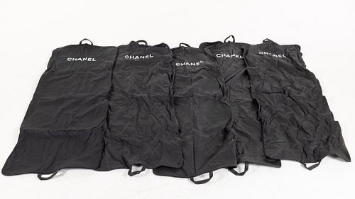 5 Long Chanel Garment Bags