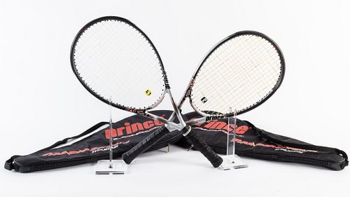 Two Prince Tennis Rackets