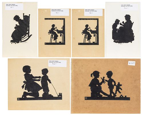 6 Helen Hatch Inglesby Silhouettes of Domestic Scenes