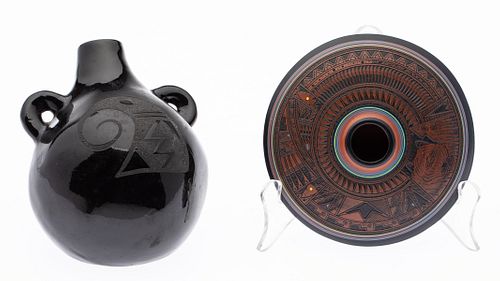 Two Native American Ceramic Pieces