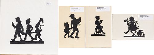 4 Helen Hatch Inglesby Silhouettes of Children