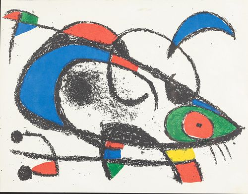 Miro, Lithograph XI, 1974
