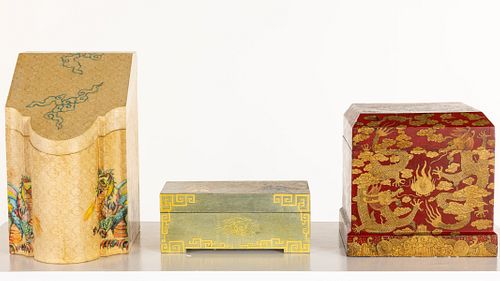 3 Decorative Decoupage Boxes