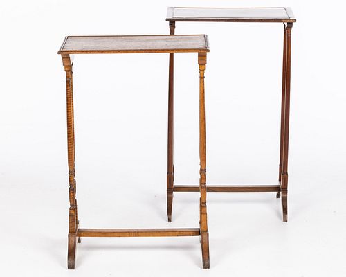 Two Stacking Tables, 19th century