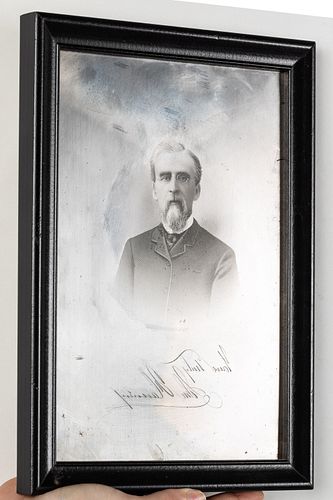 John Hannesy Framed Engraving Plate