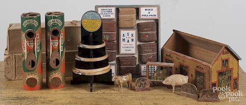 Miscellaneous toys, to include a Sunny Hill Farm paper lithograph playset