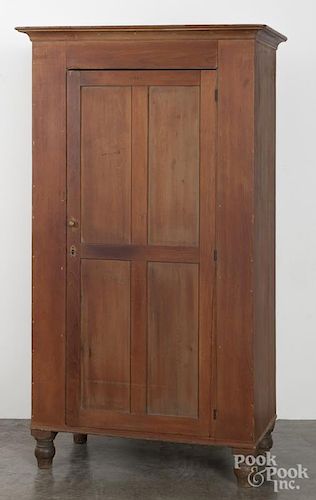 Pine cupboard, 19th c., 71 1/2'' h., 36'' w.
