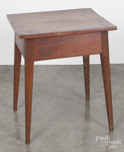 Pennsylvania mixed wood splay leg stand, 19th c., 27 1/2'' h., 23'' w.