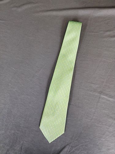 Men's Hermes Silk Necktie