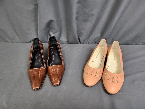 2 Pairs of Bruno Magli Women's Shoes Made in Italy