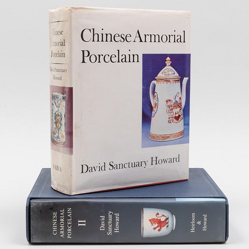 Howard, David Sanctuary. Chinese Armorial Porcelain Vol. I & II (signed)