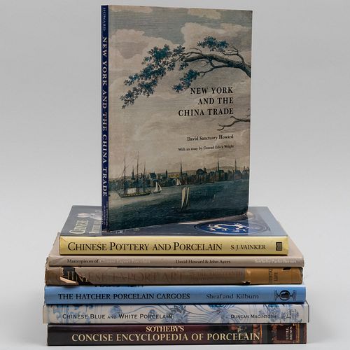 Group of Seven Books Relating to Chinese Export and Chinese Decorative Art