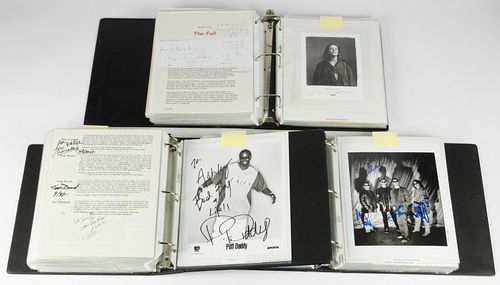 ASSORTED VINTAGE AND CONTEMPORARY MUSICIAN AUTOGRAPH AND PHOTO COLLECTION