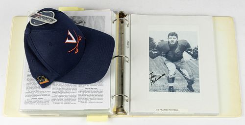 ASSORTED VINTAGE AND CONTEMPORARY FOOTBALL AUTOGRAPH AND EPHEMERA COLLECTION